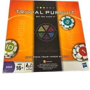 Trivial Pursuit Bet You Know It Edition Board Game Trivia Party Game